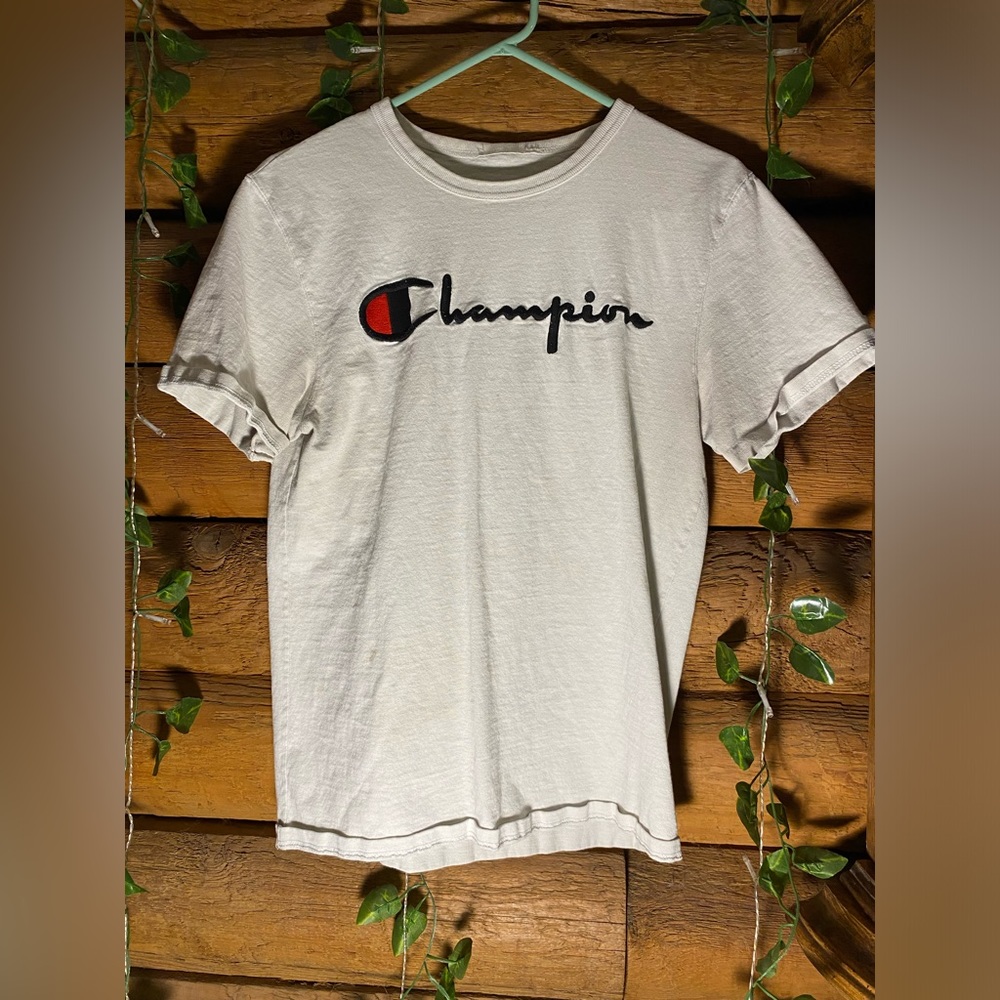 Champion White T-Shirt